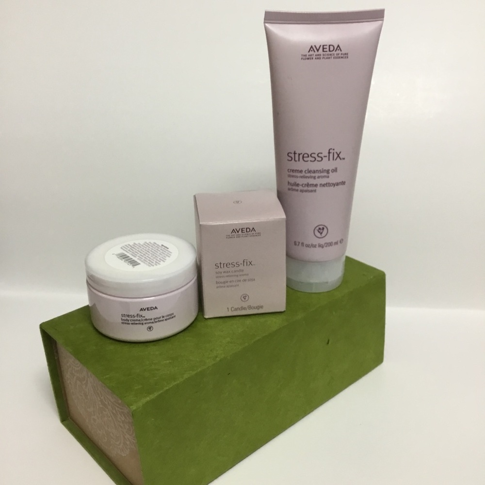 AVEDA Stress-Fix 3-piece Melt Away Stress Gift Set